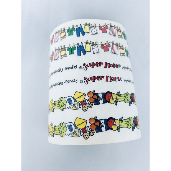 Vintage Sandy Lion Sticker Roll Super Mom Border Sheets Scrapbooking Sandylion - Picture 6 of 11